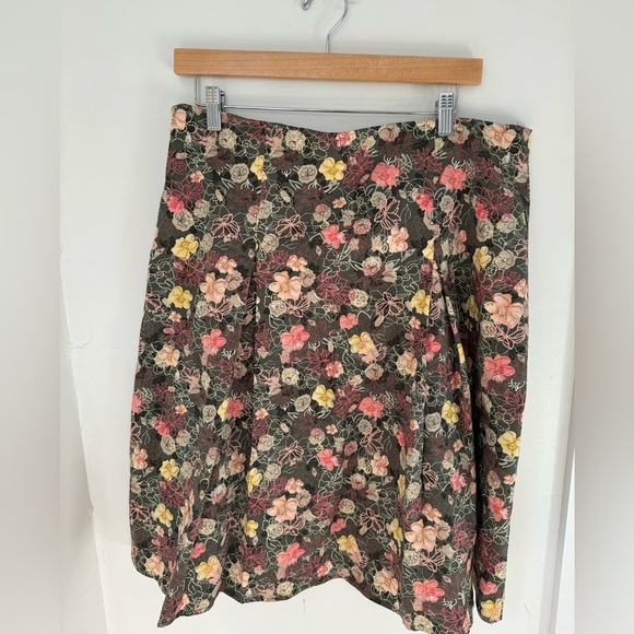 Christopher & Banks Dresses & Skirts - I. Vintage Floral Midi Skirt size 10